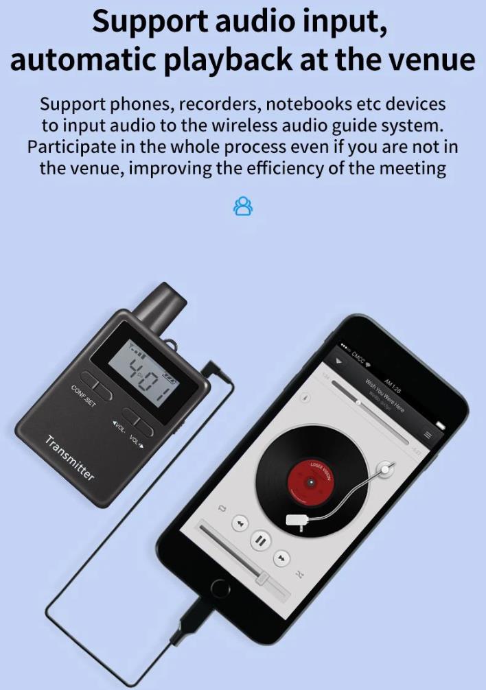 2.4GHz 50-Channel Wireless Tour Guide System(图14)